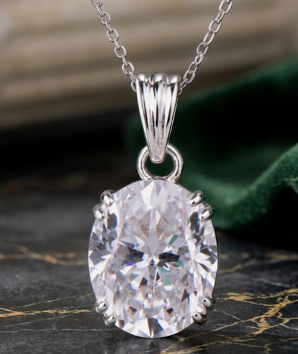 Ciondolo solitario argento - in,