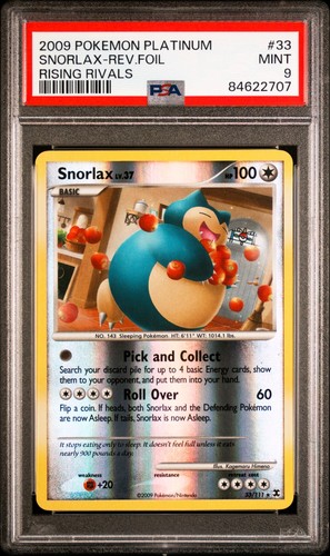 Psa snorlax 111 reverse - 9,