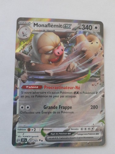 Carte pokémon monaflèmit - pokémon, ex