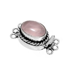 2 Pezzi Rosa Quarzo Scatola