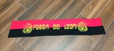 SCIARPA CALCIO SCARF ULTRAS MILAN FOSSA DEI LEONI PRIMA PANNO '80 NO BRIGATE 