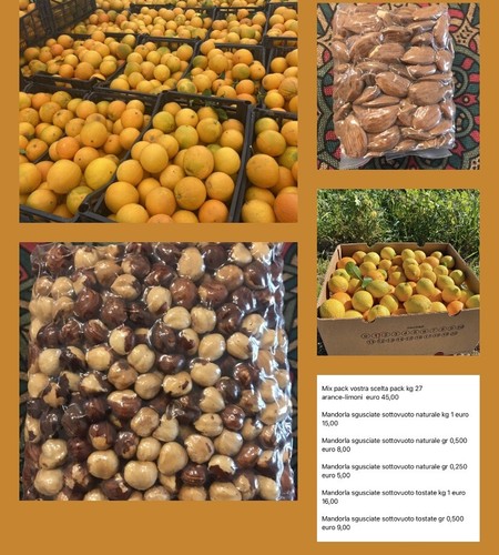 Nocciole siciliane tostate - nocciole,