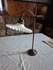 lampada  liberty  da scrivania anni 30 ?molto bella alta cm.53 da elettrificare 