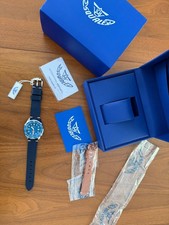 Squale 1521 polished blue