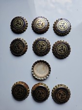 Birra Messina Tappi Corona Inutilizzati Lotto 10 Pezzi