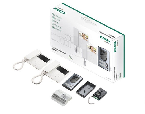 Kit videocitofono elvox - videocitofono,