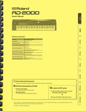 Roland RD-2000 Sintetizzatore