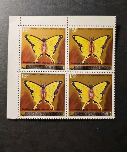 Timbro comore farfalla - timbro, fauna