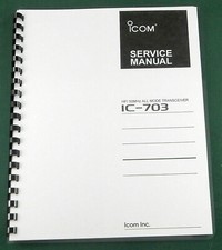Icom IC-703 Manuale di
