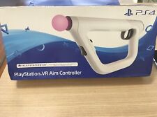 PlayStation play 4  ps4 controller VR AIM PISTOLA FUCILE GUN PSVR COME NUOVO