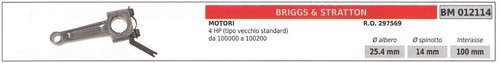 Biella motore rasaerba - b&s,