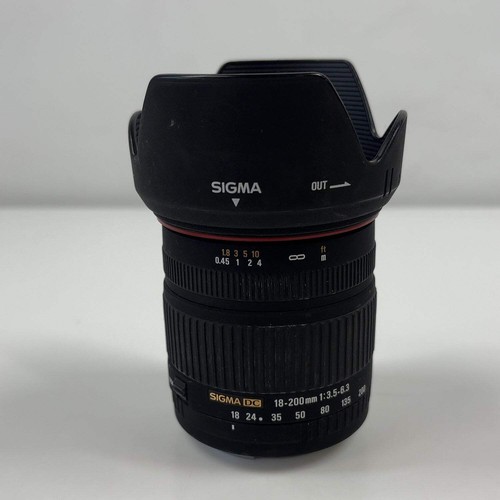 Sigma 200 mm - dc, 18-200