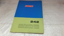 Body Parts Manual for Fiat 242