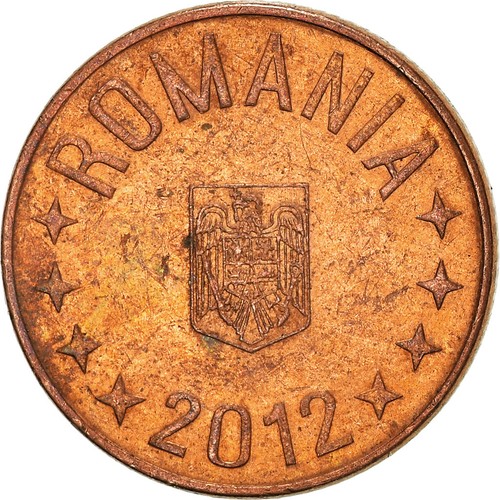 934743 moneta romania 5 - moneta,, romania,