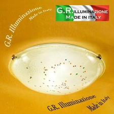 Plafoniera moderna vetro e - plafoniera, in
