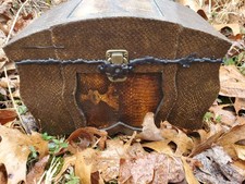 Real snakeskin covered dybbuk - covered,