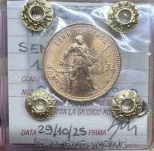 MONETA RUSSIA 10 RUBLI SEMINATORE 1976 8,6 gr ORO 900 sigillata qFDC SUBALPINA