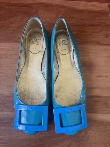 Scarpe basse roger vivier blu - scarpe,
