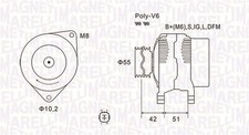 Magneti marelli alternatore - marelli,