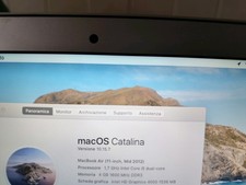 MacBook Air 11 2012  60GB SSD,  4GB RAM