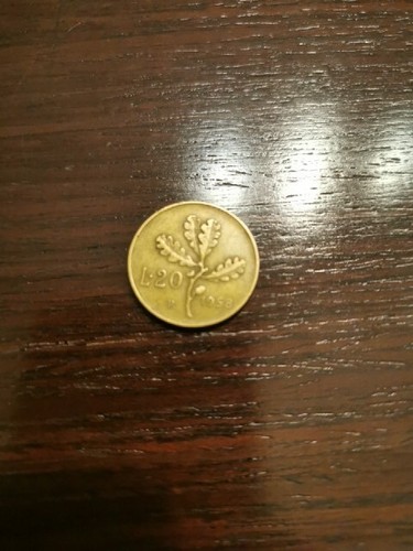Moneta rara lire 1958 - rara, 20
