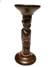 Portacandela Legno Candelabro