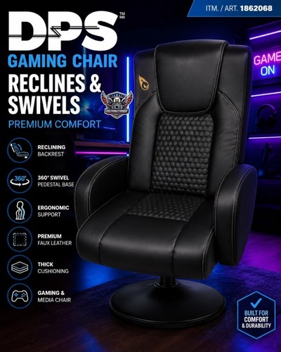 Sedia gaming dps piedistallo - gaming,