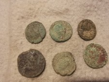 Set di monete romane, non