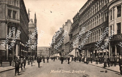 Antique bradford market - bradford, street