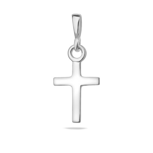 Ciondolo croce argento