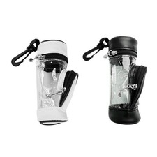 Sacca da golf pura in pelle in