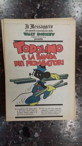 Topolino messaggero - messaggero,,