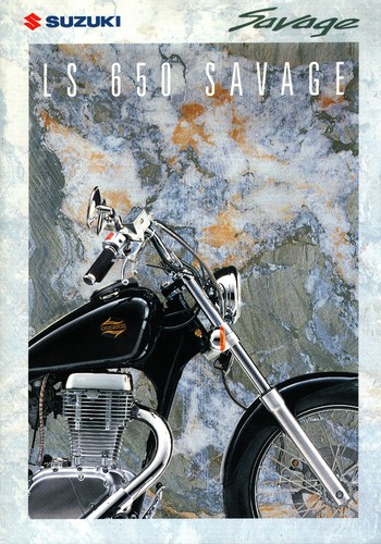 Brochure suzuki 650 savage - suzuki, ls