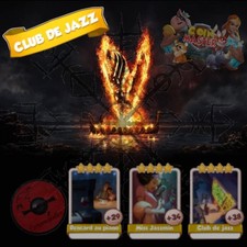 Set Club de jazz x 1 set complet coin master