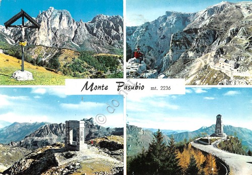 Cartolina monte pasubio - monte,