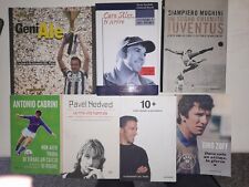 Libri 7, calcio Juventus Del Piero Zoff Nedved Cabrini, no sciarpa maglia ultras