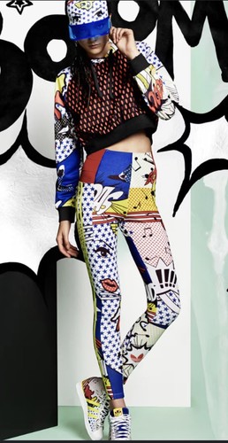 Leggings adidas rita - leggings, pop