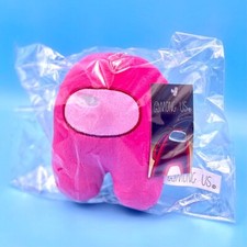 Among Us Pink Crewmate Peluche