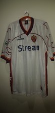 Roma rare match worn shirt - match,