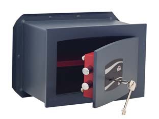 Cassaforte con chiave doppia - chiave,