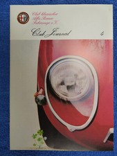 ALFA Romeo Club Journal 4 '83