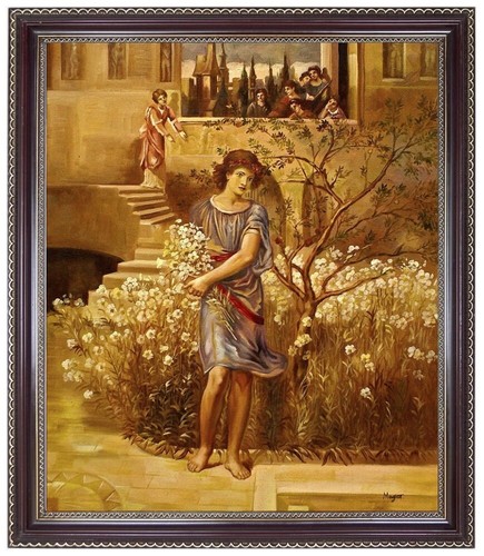 Quadro olio ragazza - , dei