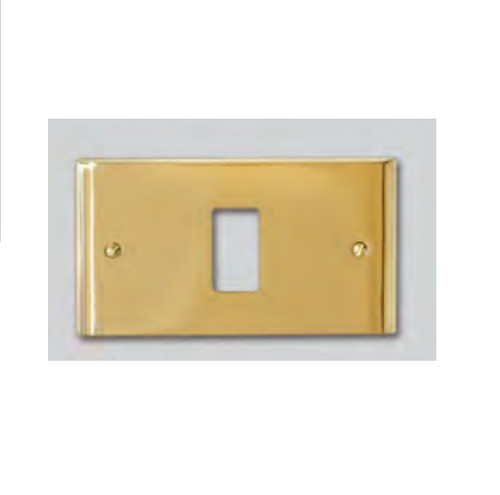 Placca posti ottone - posti,