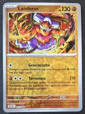 LANDORUS 053/086 Rara Reverse Holo in Italiano POKEMON (BLK) Luce Nera