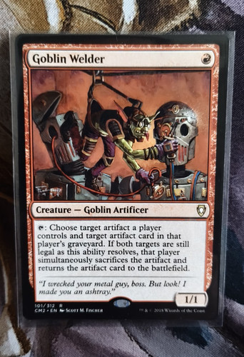Goblin welder commander - goblin,