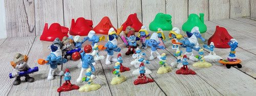 Lotto puffi micro village - +,