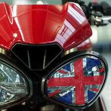 Triumph Adesivo SX trasparente fanale inglese Union Jack speed street triple