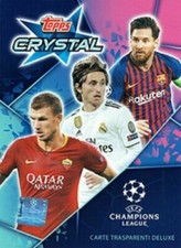 TOPPS CARD CRYSTAL CHAMPIONS LEAGUE 2018 2019 19 scegli dal MENU' RONALDO MESSI