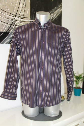Bella camicia blu righe eden - bella, a