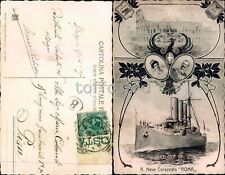 REGIA MARINA-NAVE CORAZZATA ROMA-REALI SAVOIA-C76-128